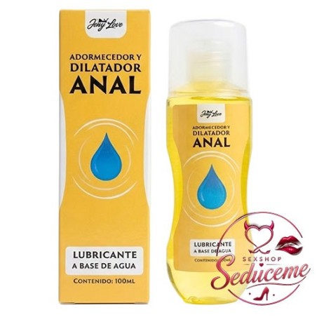 Adormecedor y Dilatador Anal – Lubricante Base Agua 100 ml