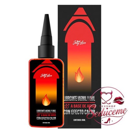 Lubricante íntimo efecto calor vaginal y anal – 85 ml
