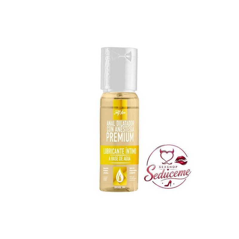 Lubricante anal base agua – 30 ml