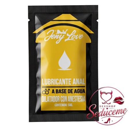 Lubricante Anal Dilatador con Anestesia en Sachet de 5 ml