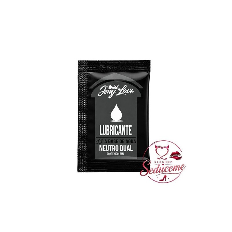 Lubricante Íntimo Neutro Base Agua Sachet 5 ml – JenyLove