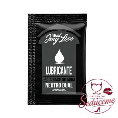 Lubricante Íntimo Neutro Base Agua Sachet 5 ml – JenyLove