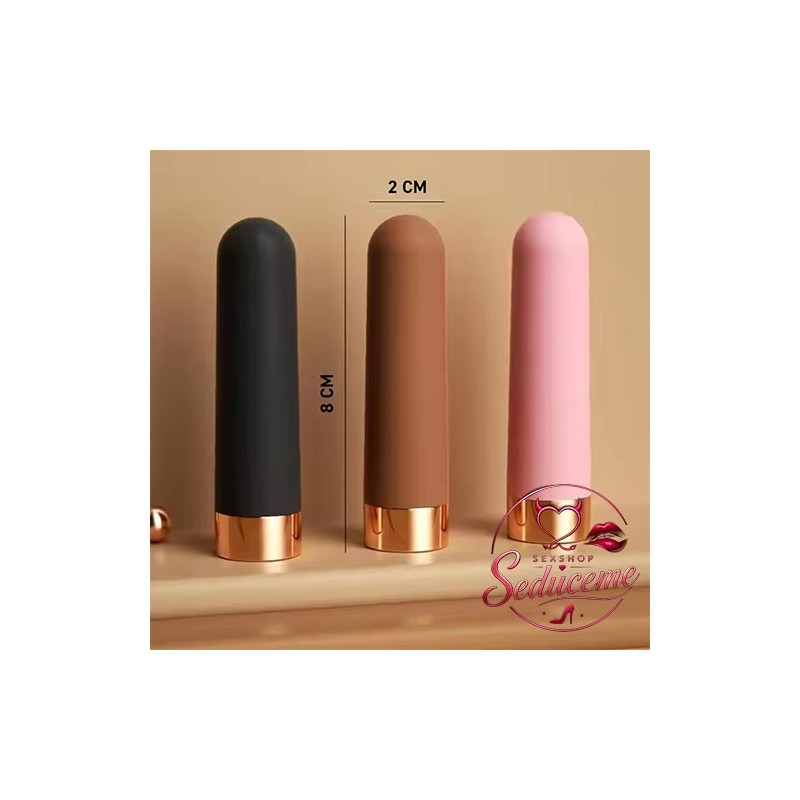 Mini Vibrador Bala Recargable Impermeable