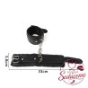 Esposas BDSM de Eco Cuero Ajustables con Felpa – 33 cm