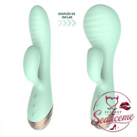 Vibrador Inflable Recargable – Doble Estimulación
